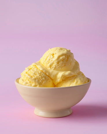 Preparato per un goloso GELATO KETO al gusto crema (circa 450g) - senza lattosio