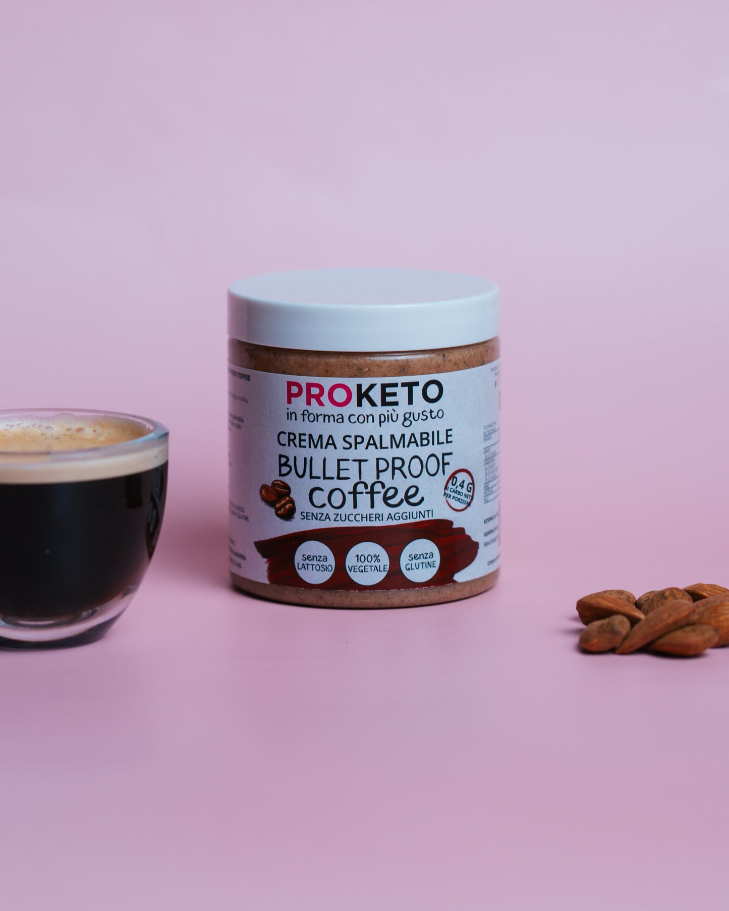 Crema spalmabile keto Bullet Proof Coffee (190g)