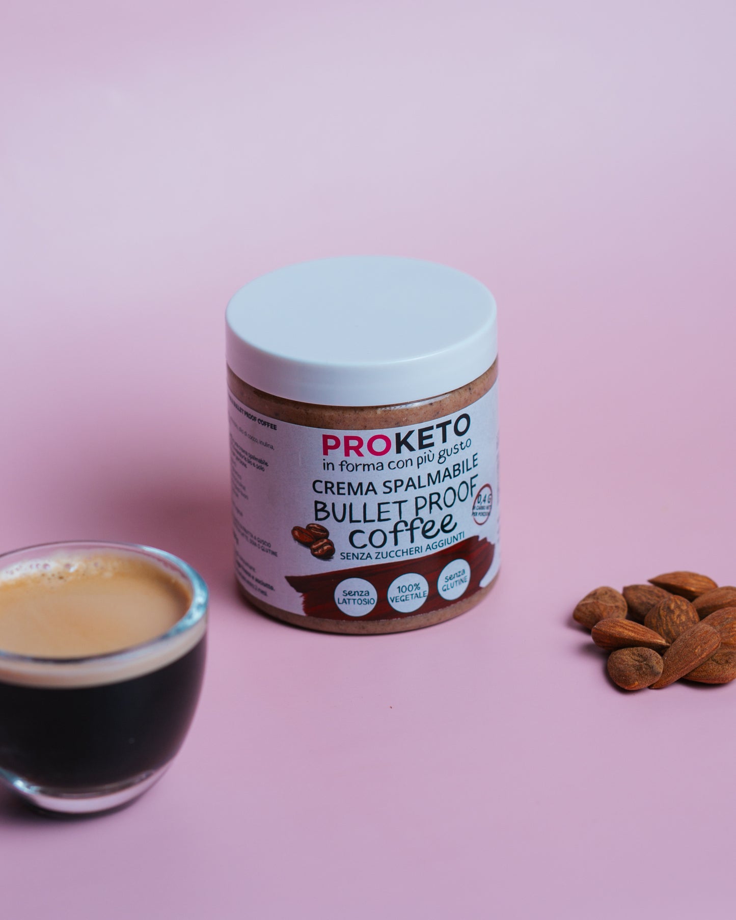 Crema spalmabile keto Bullet Proof Coffee (190g)