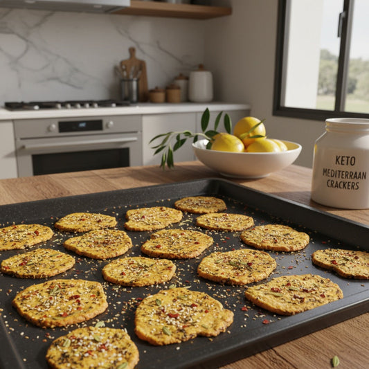 CRACKERS KETO AROMATICI ricetta facile da fare in casa